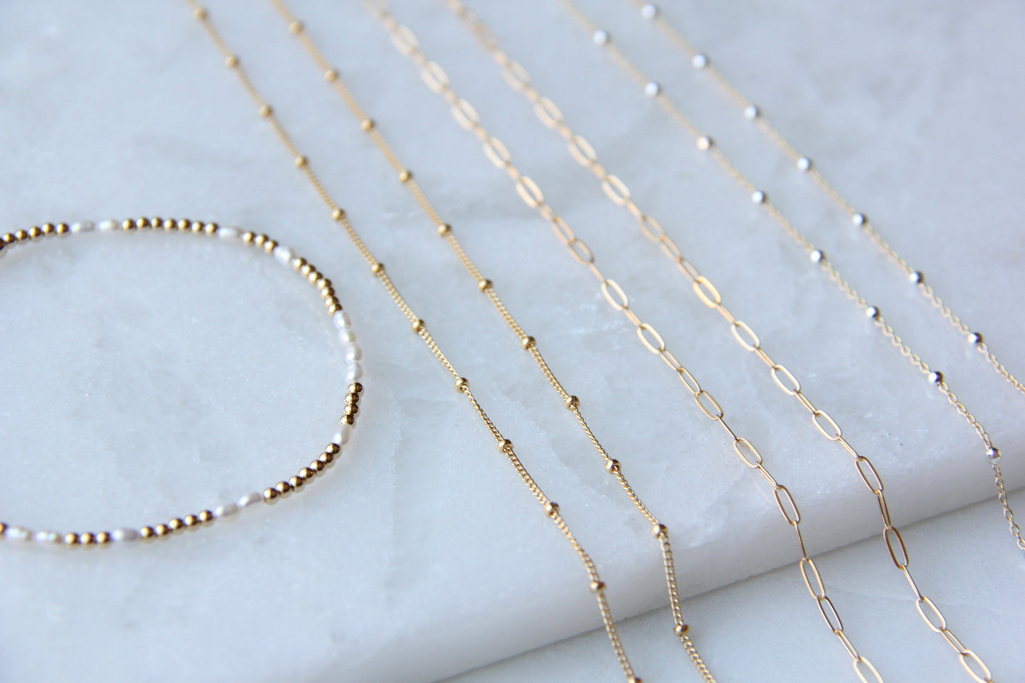 Paperclip Chain Link Necklace