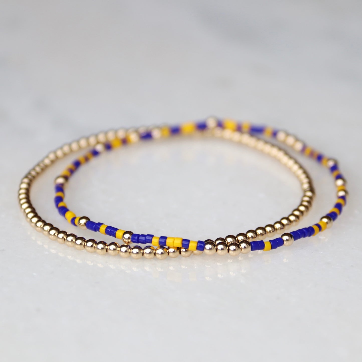 Blue & Yellow