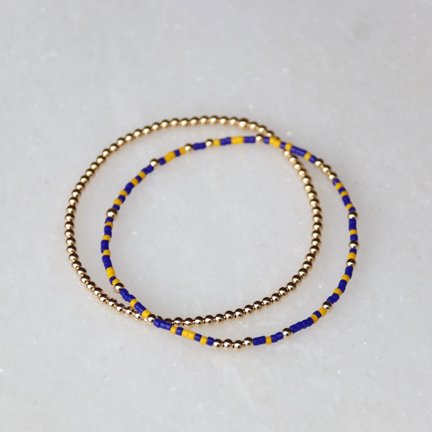 Blue & Yellow
