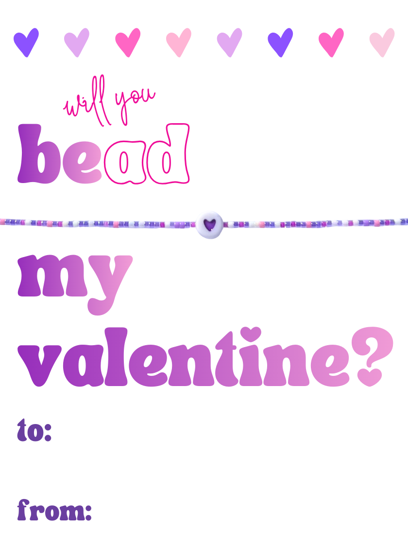 'Bead Mine' Valentines