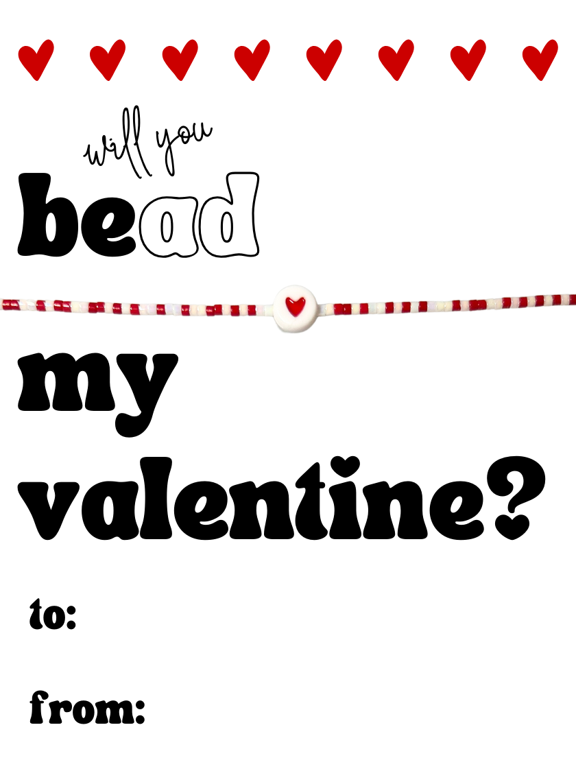 'Bead Mine' Valentines