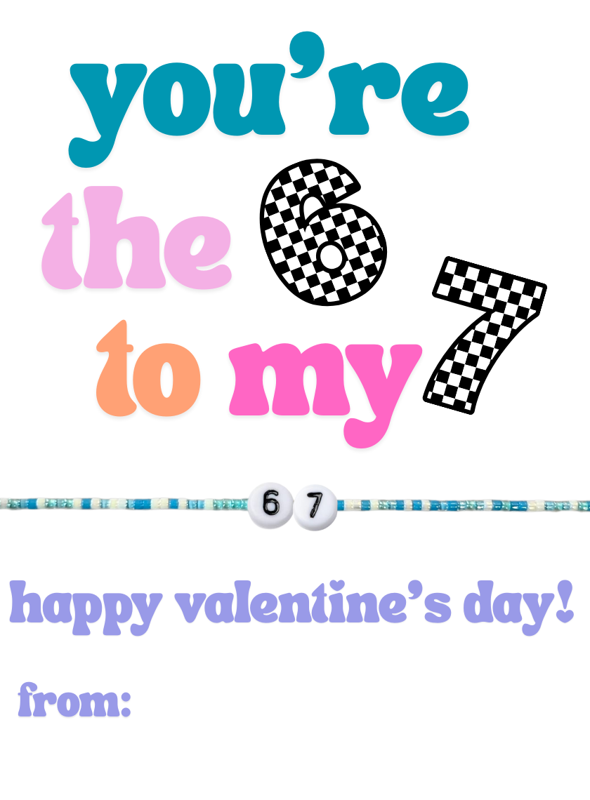 6 7  Valentines