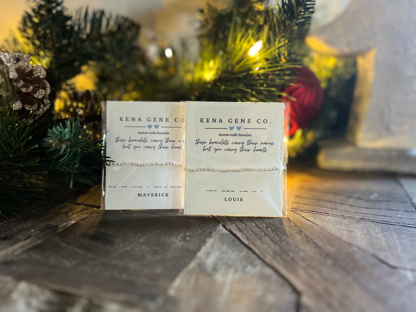 Sterling Silver Custom Morse Code