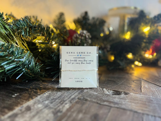 Sterling Silver Custom Morse Code