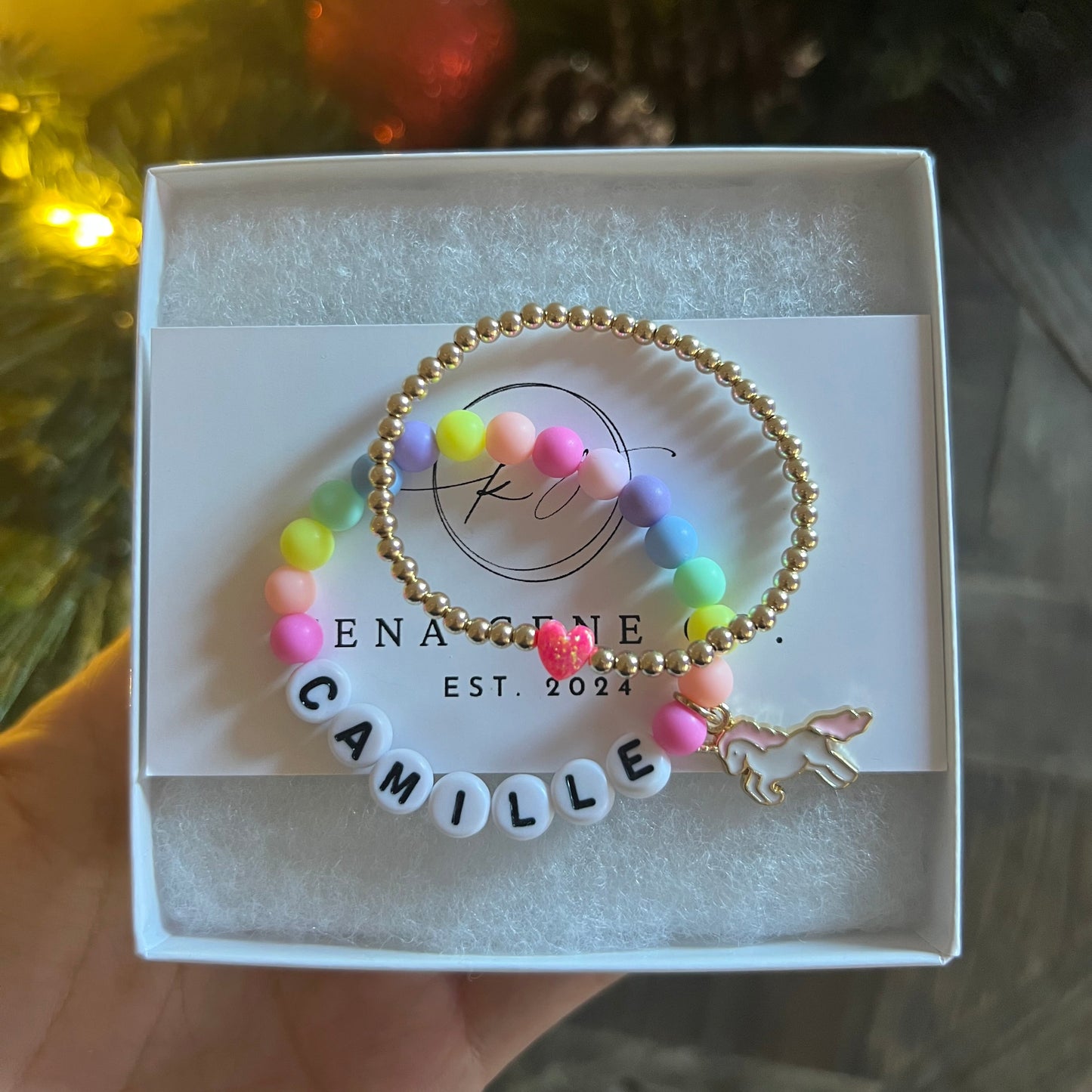 Confetti Name Bracelet