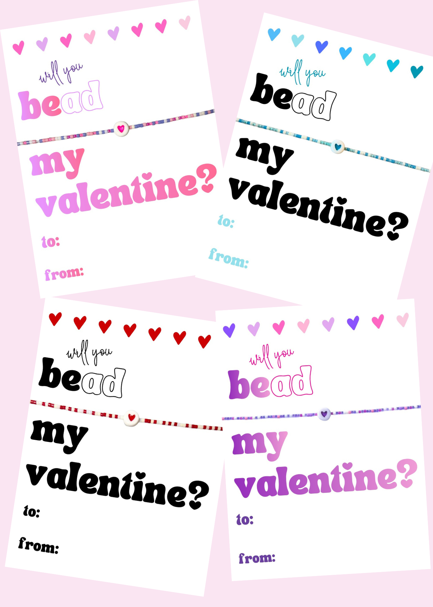 'Bead Mine' Valentines